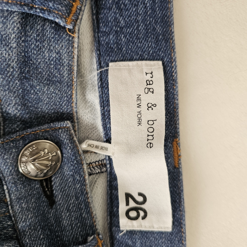 Classic Blue Women's Wide Leg Jeans - Picture 2 of 5